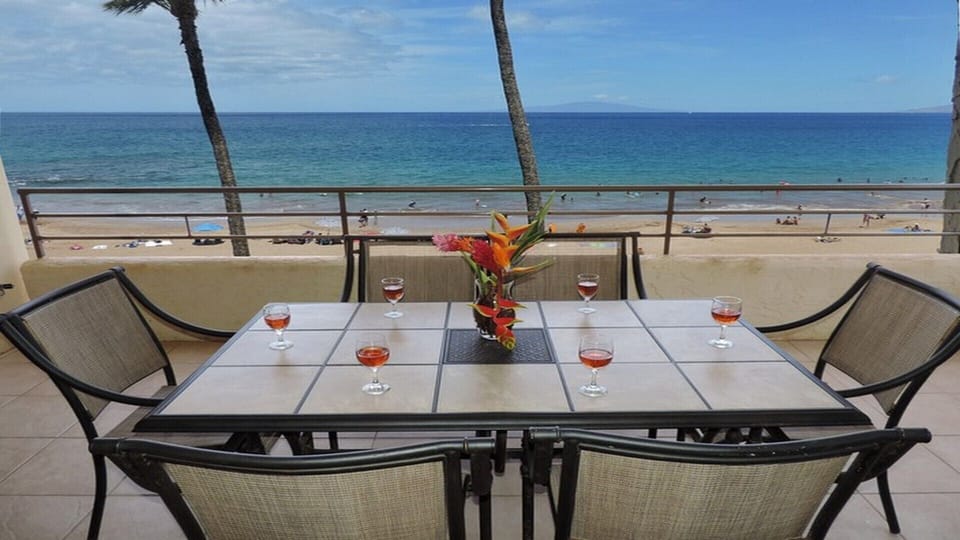 Ocean Front full view from Lanai