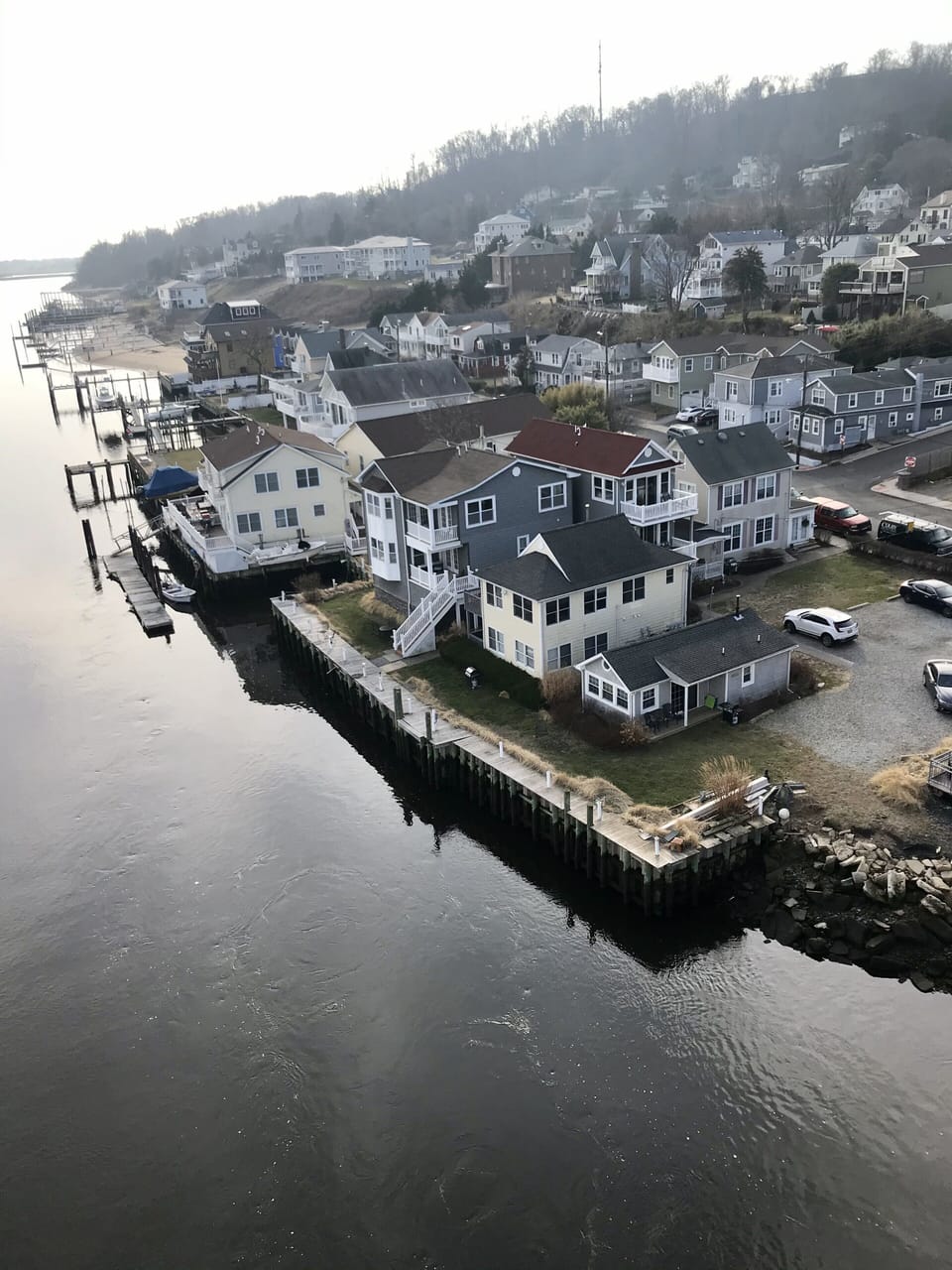 View of property from the Highlands bridge 