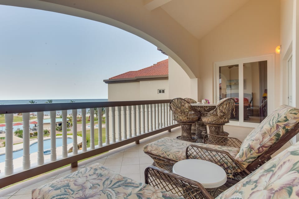 Your daily view of the ocean and pools.