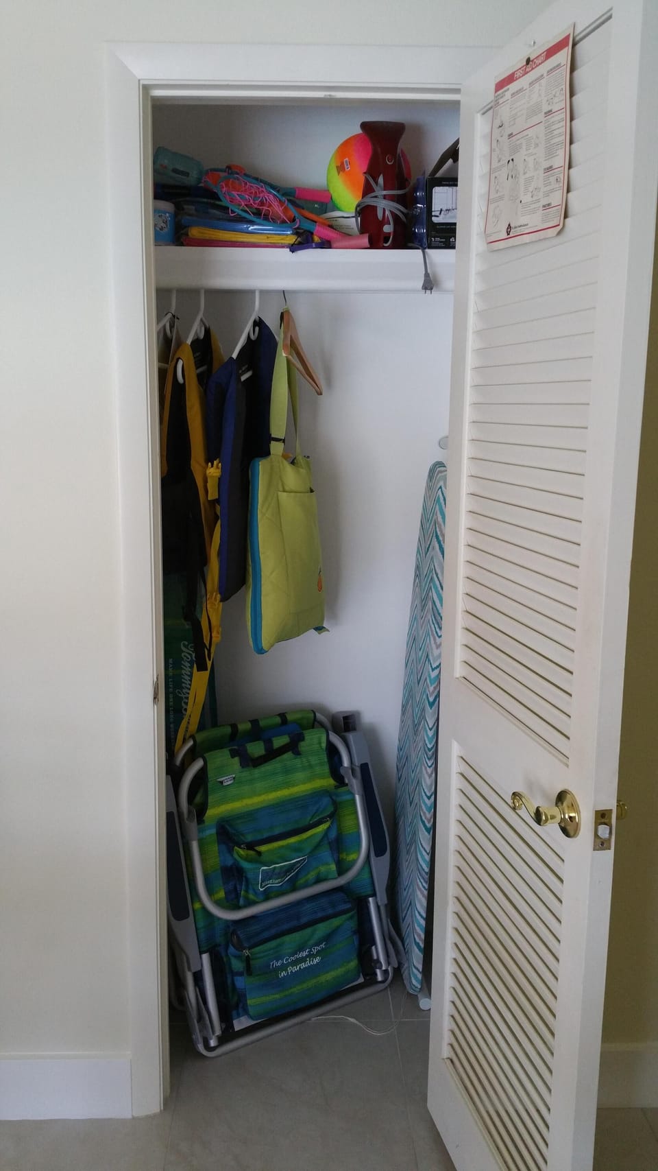 Beach Chairs, Life Vests and other items