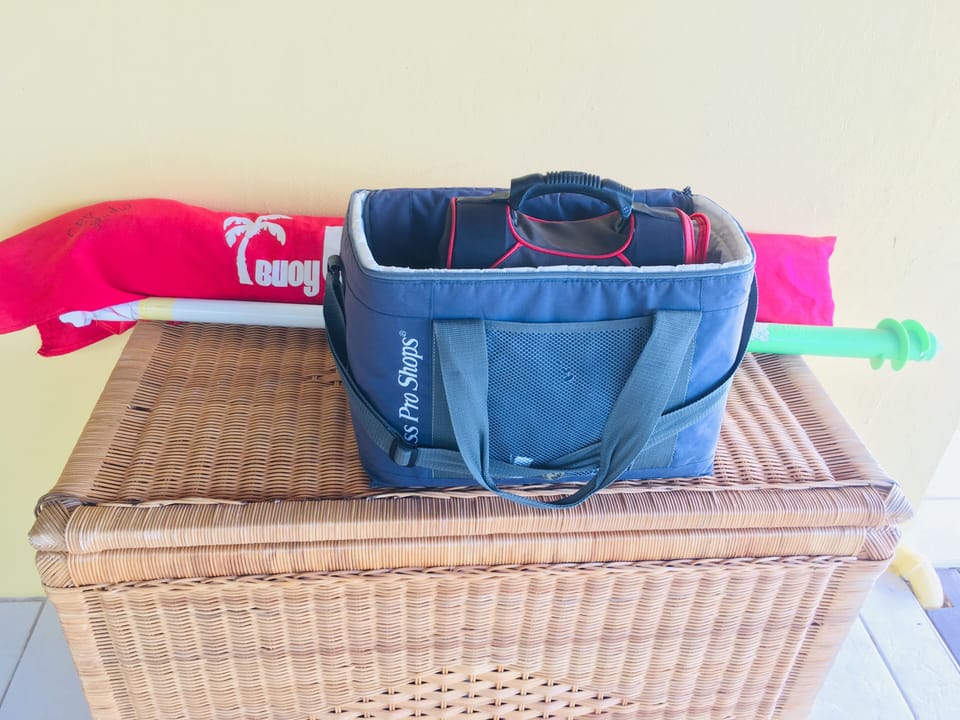 Free Beach Umbrella, Coolers (with Frozen Gel Pack)
