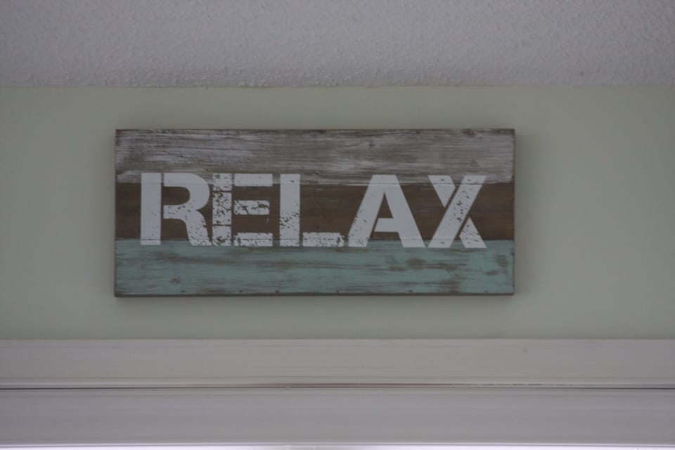 Come to the beach, and relax!  Once you are here, you don't even have to drive!