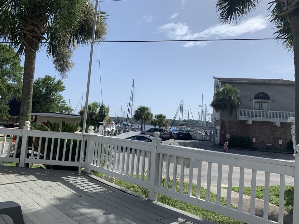 View from porch