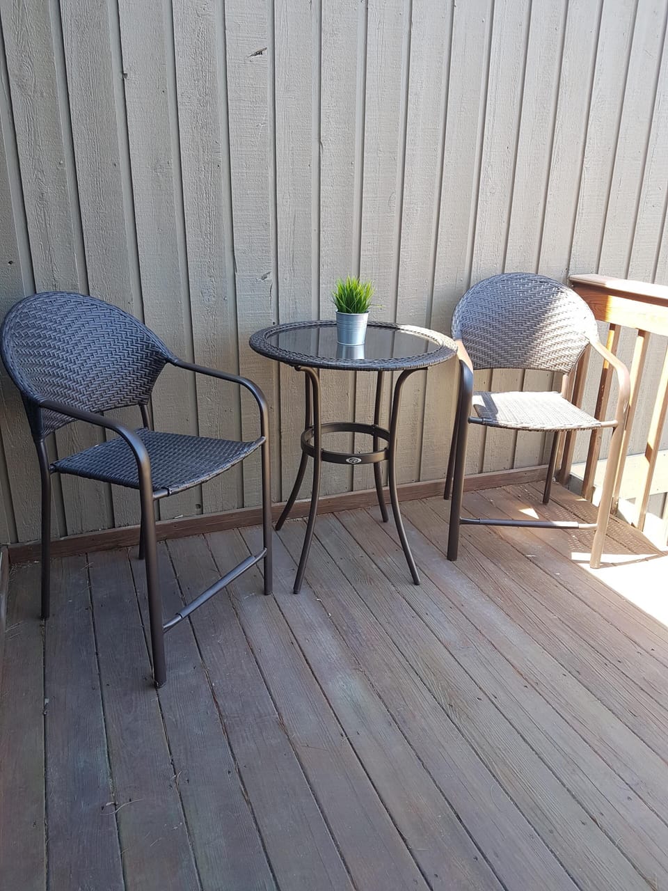 cozy deck