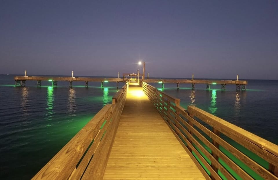 Fulton Town Fishing Pier is just a few minutes from your front door!