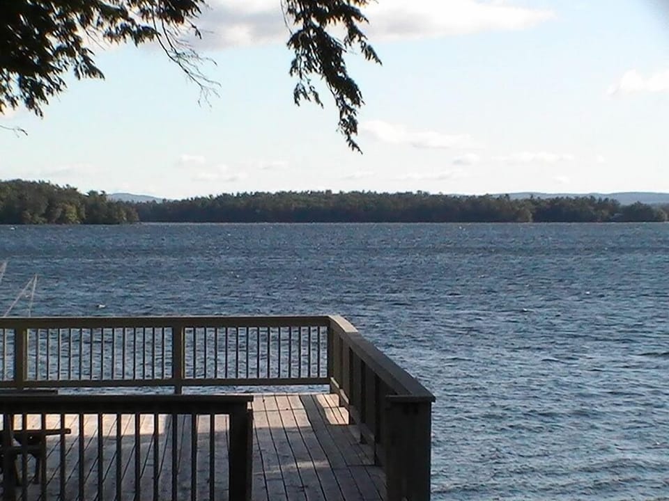 View from deck