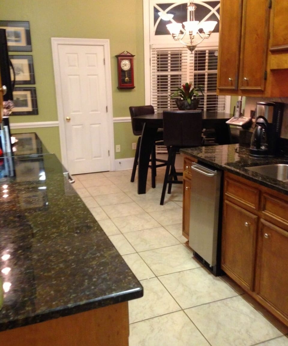 Fully stocked kitchen makes cooking fun & easy! The breakfast room is perfect!