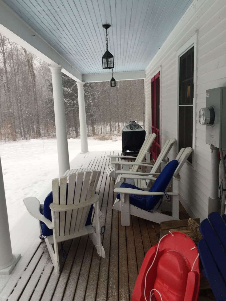 Wrap around porch