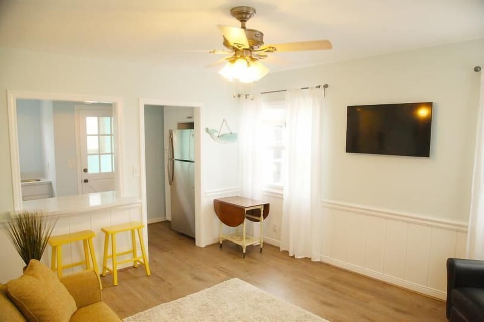 Upstairs living