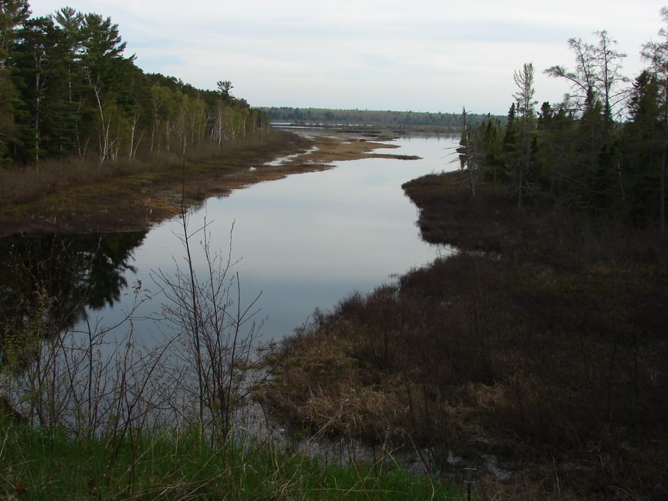 Big Bay Lagoon...great for fishing, canoeing, kayaking