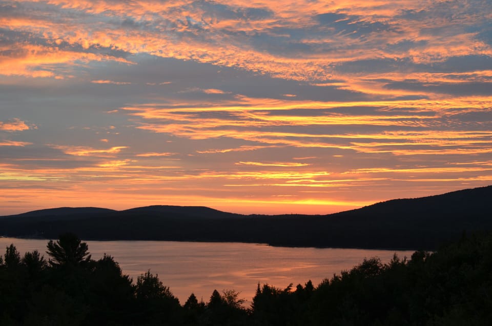 A typical Sunrise over Somes Sound