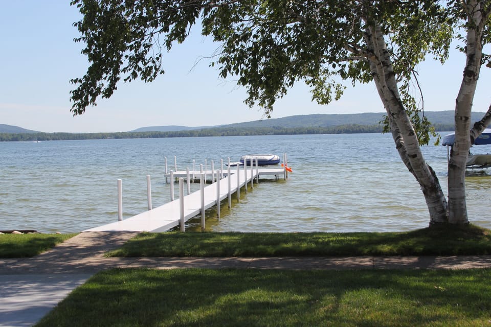 Large stable pier has dock and play area