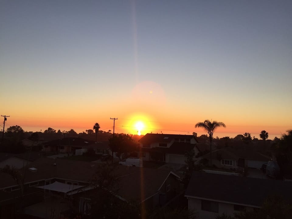 2014 Thanksgiving Day Sunset (photo courtesy of guest)