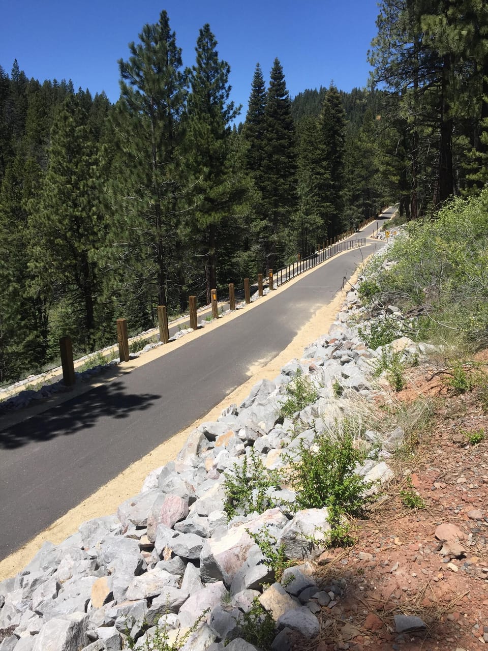 Ride the beautiful, brand new bike trail from Tahoe Donner to Downtown Truckee!