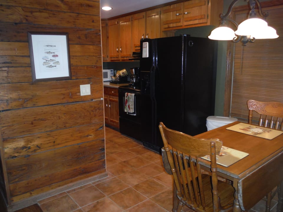 Galley Kitchen and table 