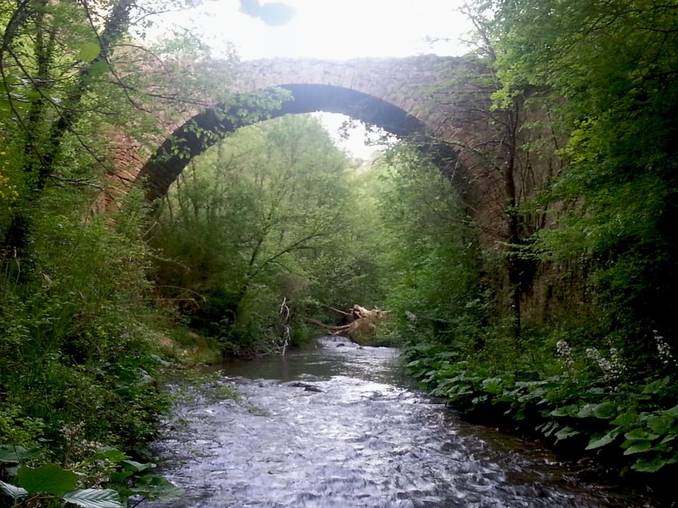 the farfa river minutes away from the house perfect to cool off in hot weather.