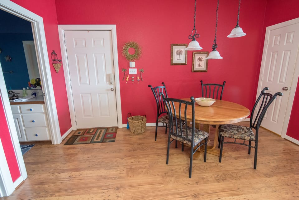 Dining and Front Door
