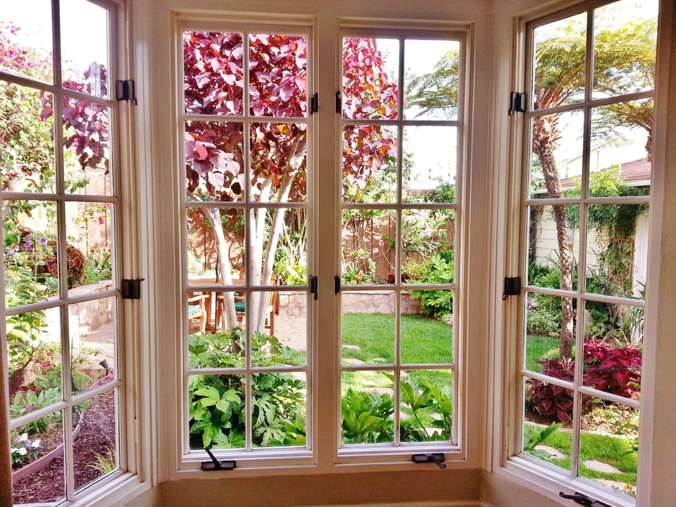 View to the Back Garden from Master Bedroom