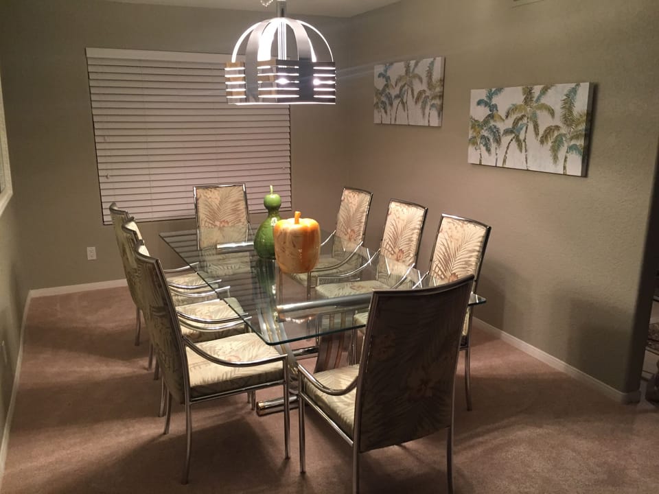 New Dining Room for 8