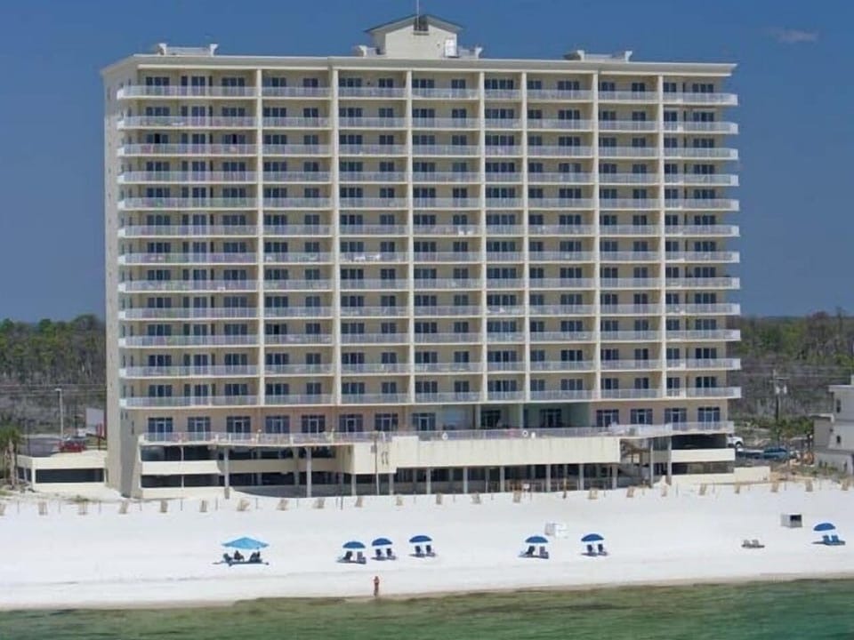 South side of building from Gulf of Mexico