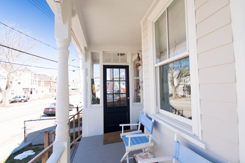 Front porch for people watching