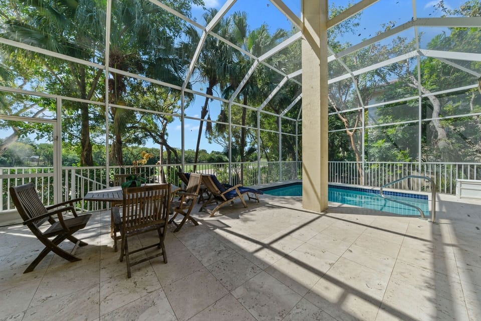 Pool Deck w/ Golf and Lake Views