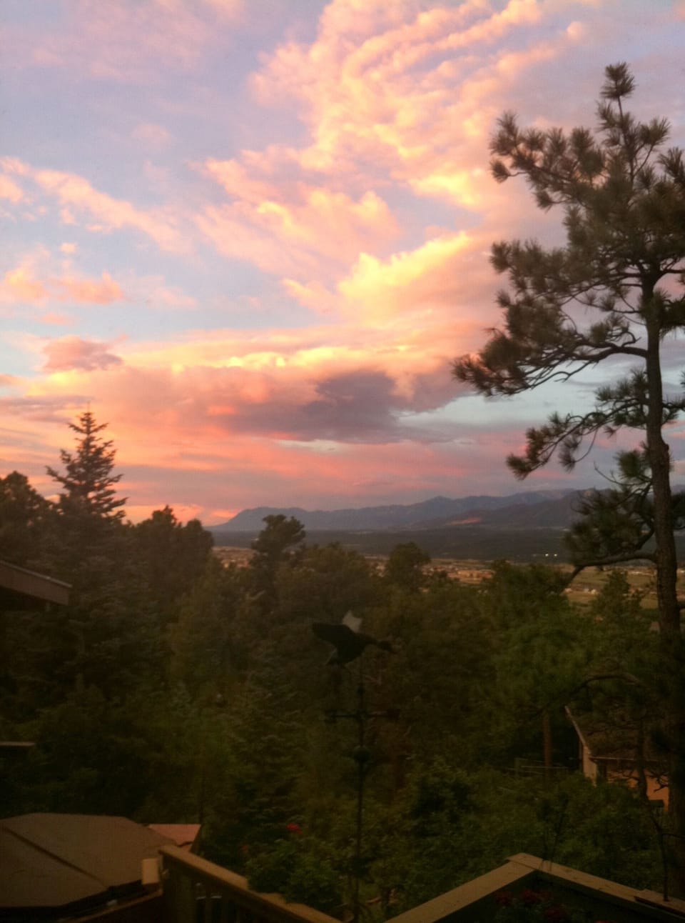 Spectacular sunrises and sunsets . . 