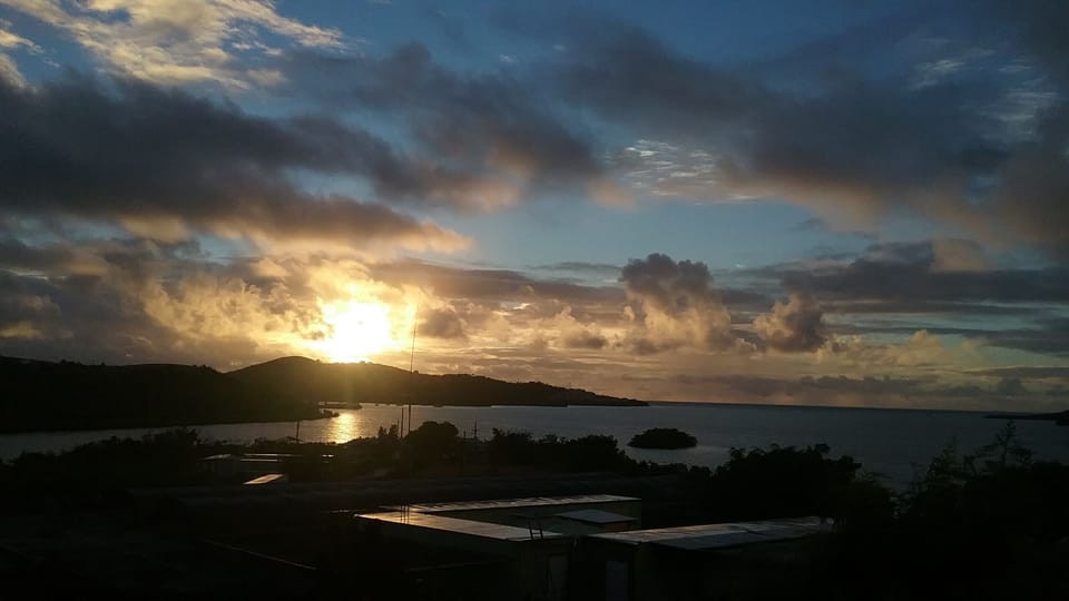 View from back of house - Sun Rise