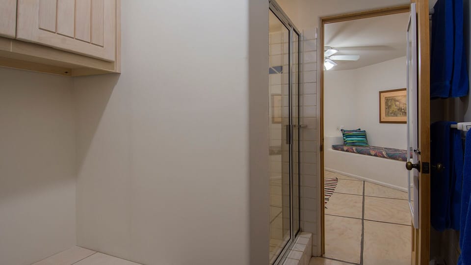 The shared Jack and Jill Shower