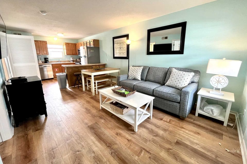 Living room in Sunrise Village 104