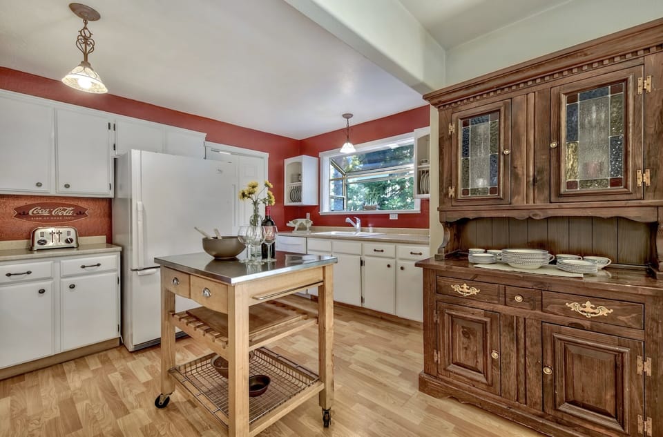 Well stocked kitchen