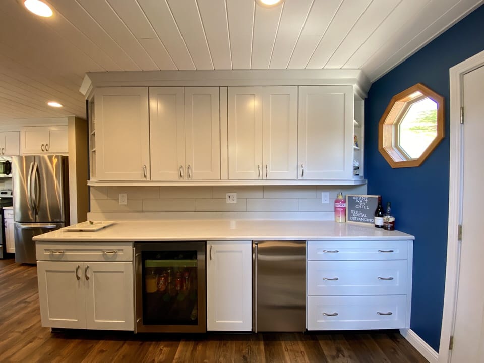 Under Counter Refrigerator for Extra Beverages/Food, and Professional Ice Maker