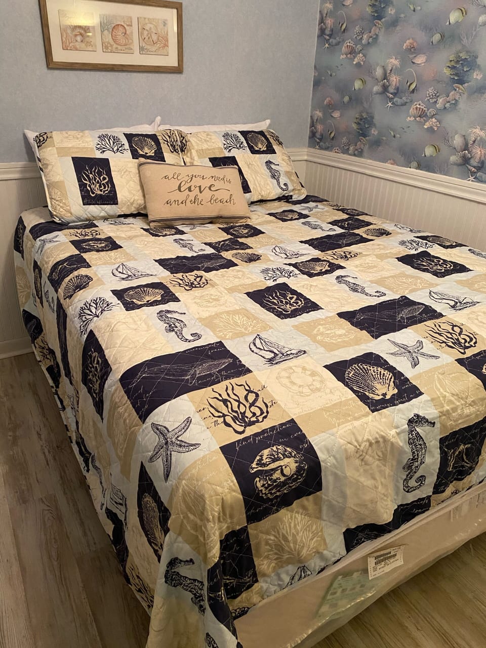 Bedroom #3 with a queen bed