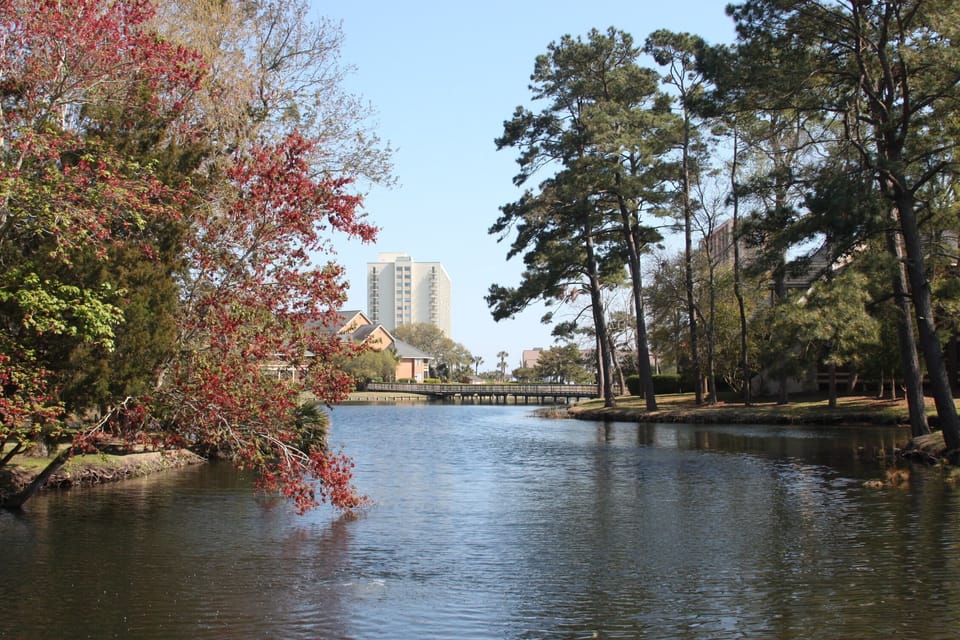 One of Several Beautiful On-Site Lakes for Fishing - South Hampton in Background