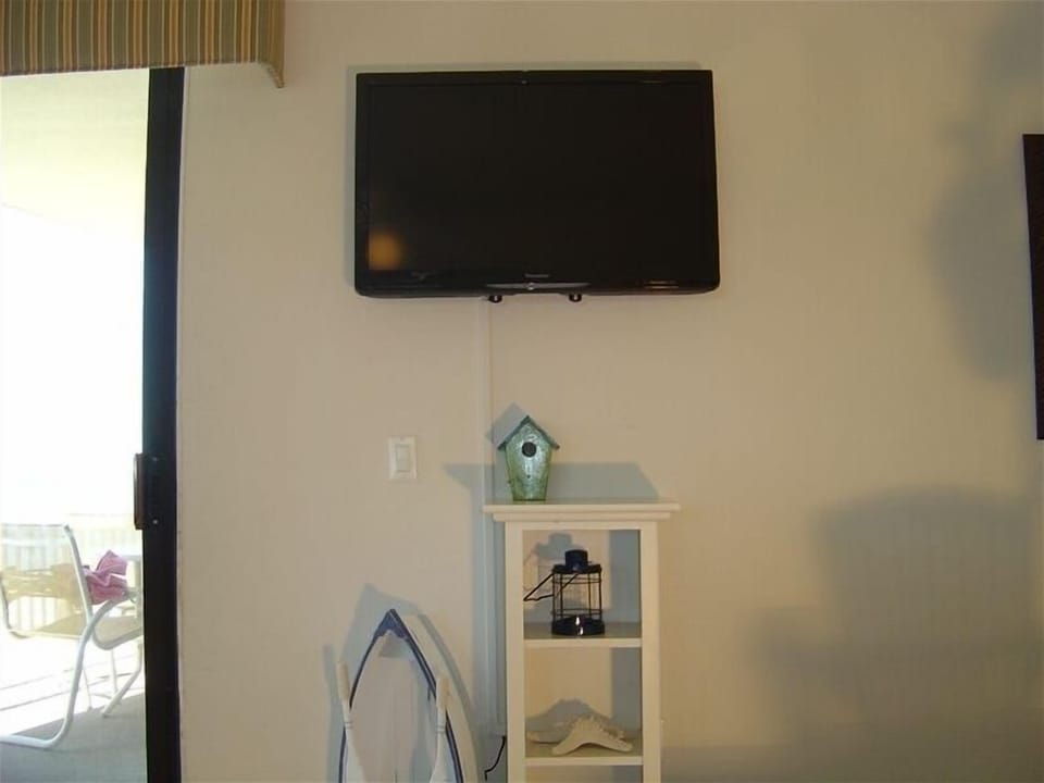 New 37 inch flat screen tv, if you get too much sun