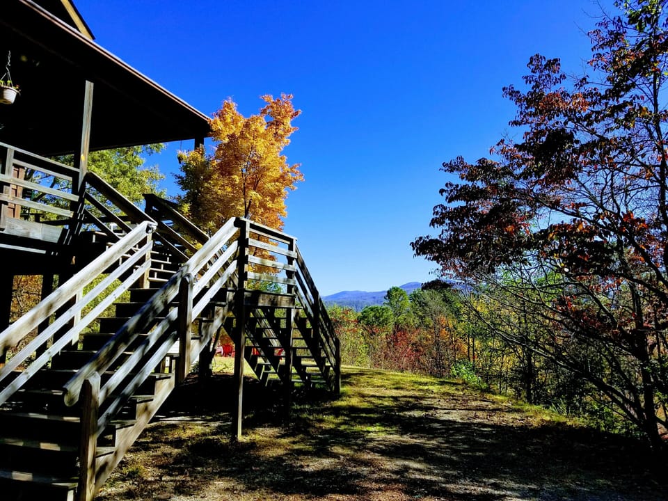 Enjoy the Fall colors and long range views!