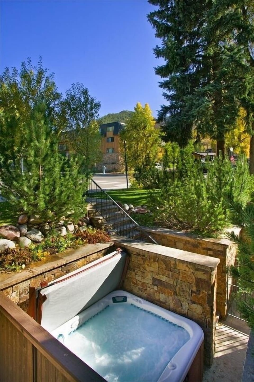 Shared Hot Tub