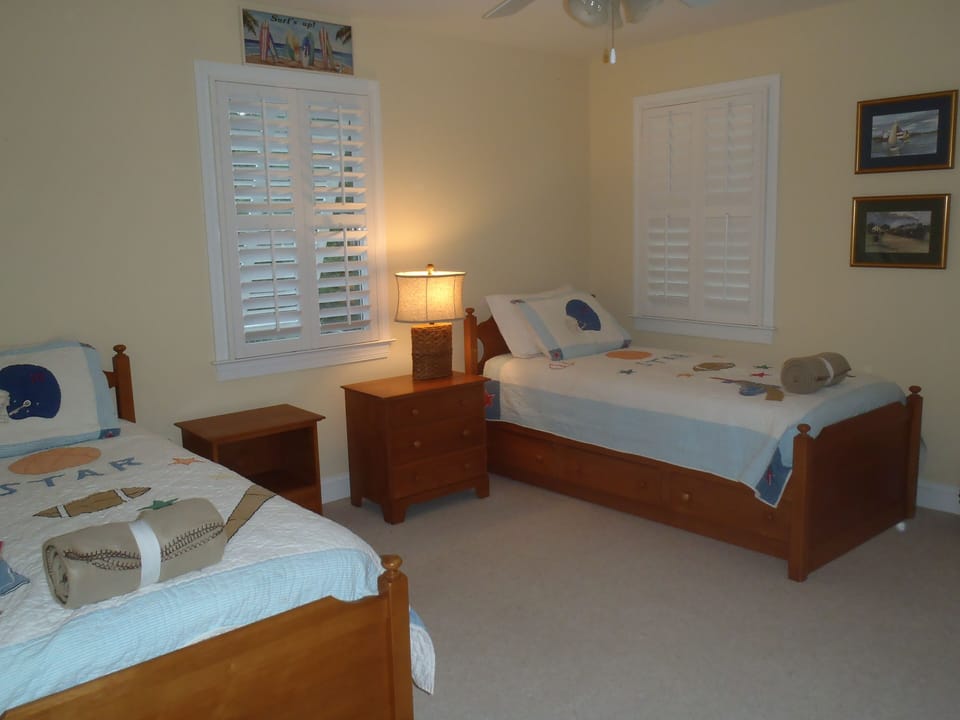 Upstairs kids room.