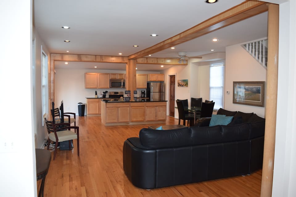 Open concept first floor 