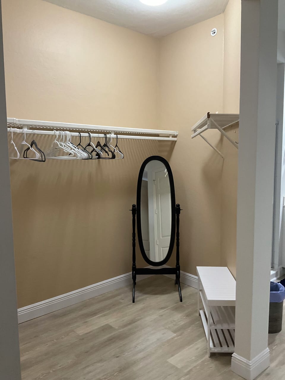 Master bedroom closet