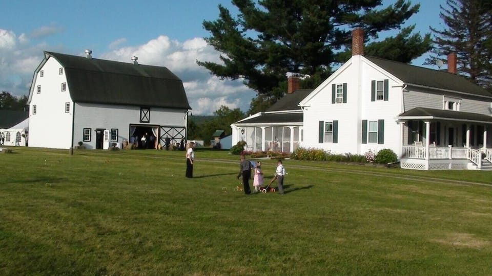 Acre of lawn area to play and enjoy