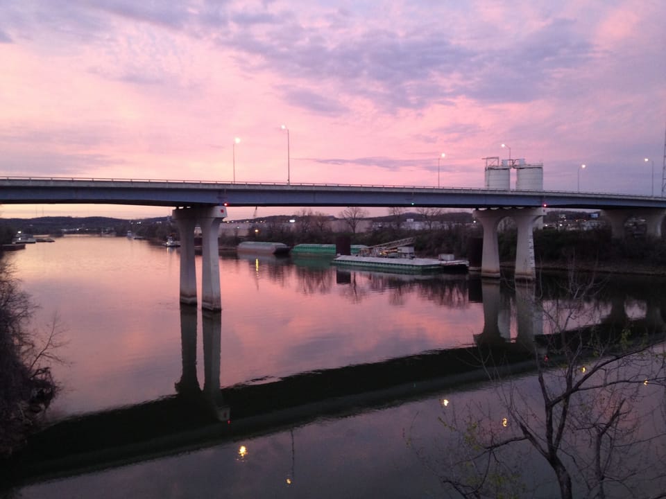 Check out the beautiful view from the balcony!