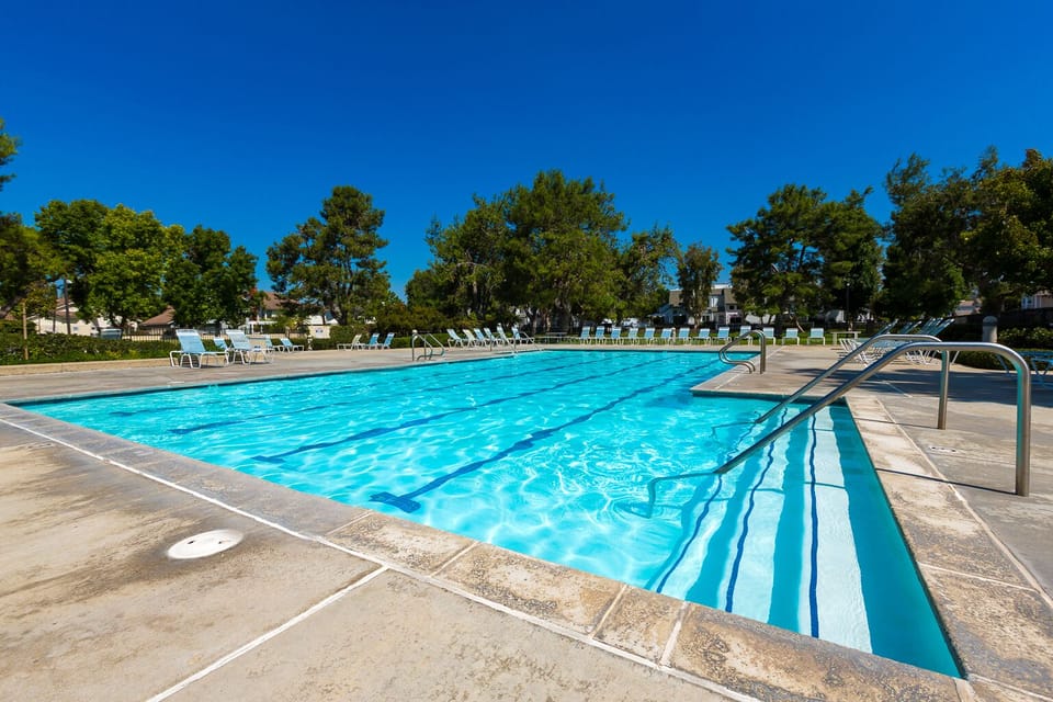 Private pool 30 seconds from townhome.  Swim, relax and enjoy!!
