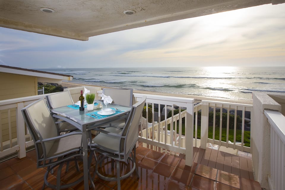 Enjoy Dining and Spectacular Sunsets on the Deck