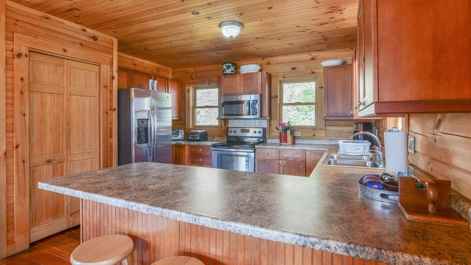 Spacious Kitchen with updated appliances and pantry