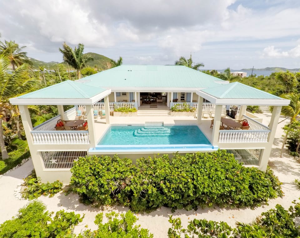 Rear view of the property