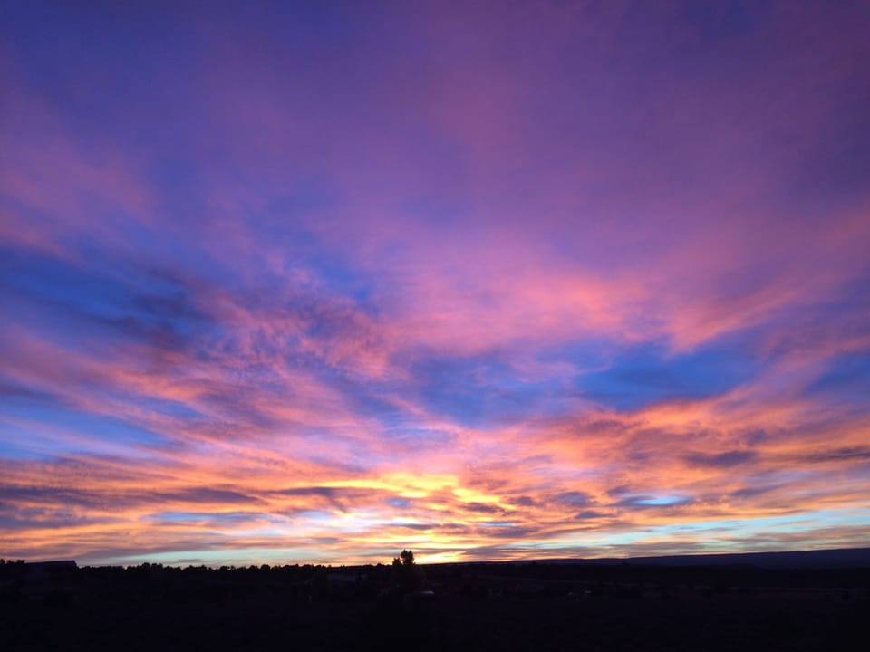 Sunsets like these are not uncommon.