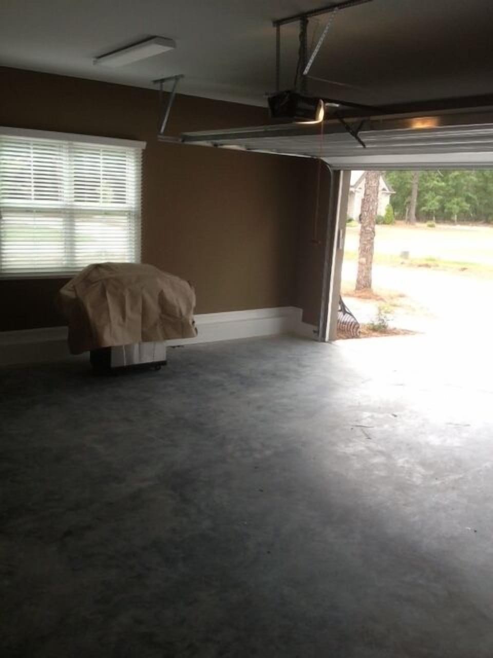 Two car garage