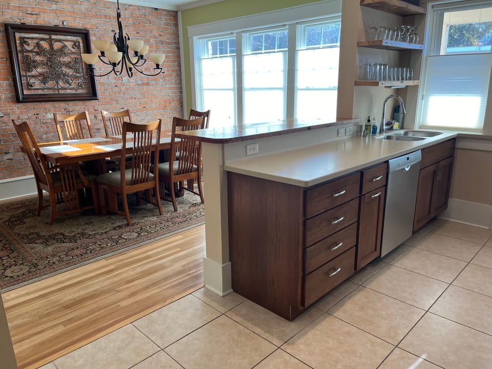 Dining from Kitchen