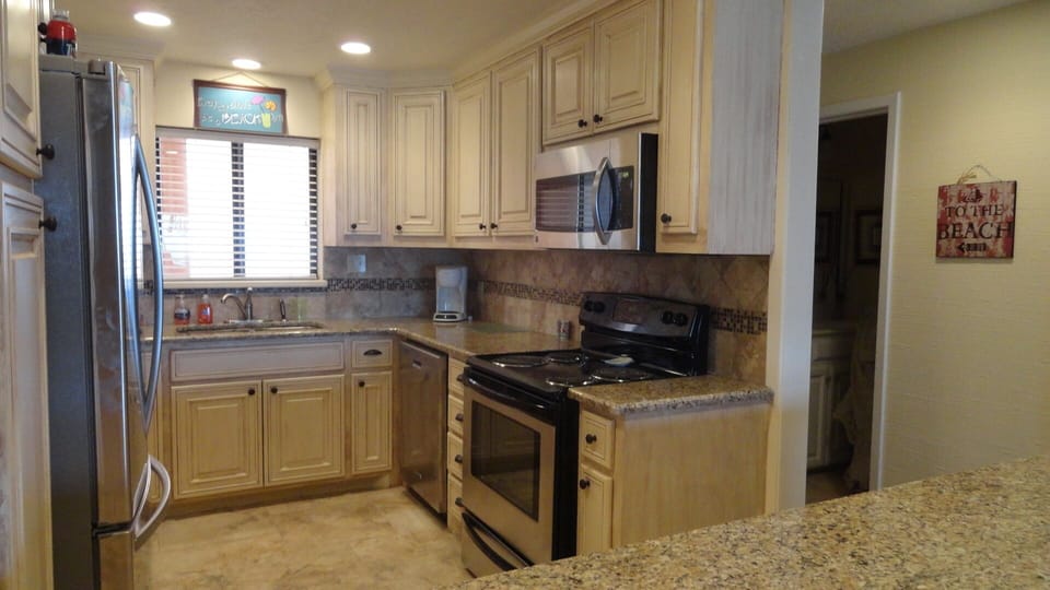 Remodeled kitchen